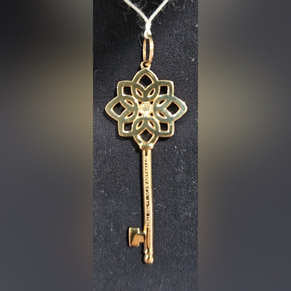 Tiffany & Co 18k rose gold Woven key - Picture 5 of 5